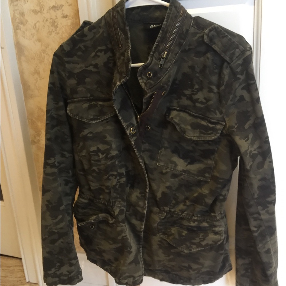 a.n.a Camouflage Utility Jacket Medium - Picture 11 of 11